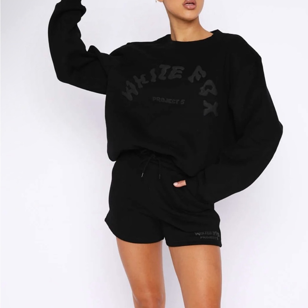 Brand new white fox crew neck! With tags!